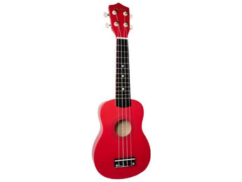 FZONE RED SOPRANO UKULELE