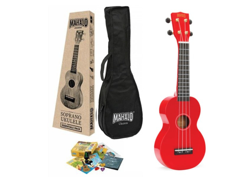 Soprano Ukulele Red TMMR1RDK Kit