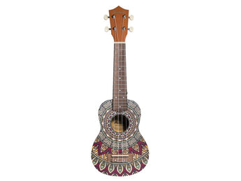 BAMBOO UKULELE U-21-DEEP OCEAN-S 21" SOPRANO