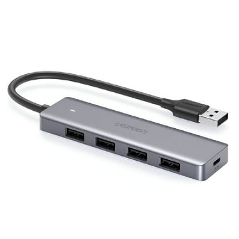 HUB UGREEN CM-219 5EN1 USB-A 4 PUERTOS A USB-A