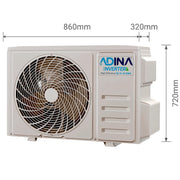 A/A ADINA VENTO 36,000 BTU SEER18 INVERTER R410A 220/1/60 C/PROTECTOR