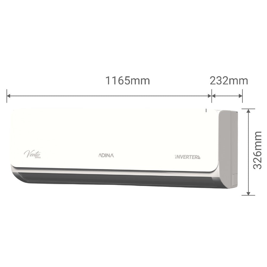 A/A ADINA VENTO 36,000 BTU SEER18 INVERTER R410A 220/1/60 C/PROTECTOR