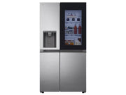 LG VS27GNID 27PC Side-by-Side Refrigerator, Silver