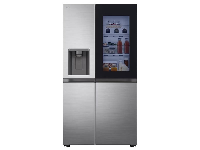 LG VS27GNID 27PC Side-by-Side Refrigerator, Silver