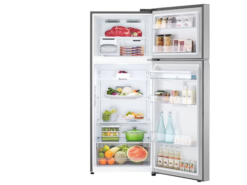 LG VT38WPP Top Freezer Refrigerator, Silver, 14 cu. ft.