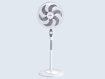 VENTILADOR PIE BLANCO COBY FY3322-2204W 6 ASPAS 18"