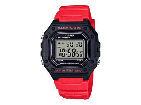 RELOJ CASIO W-218H-4BV DIGITAL