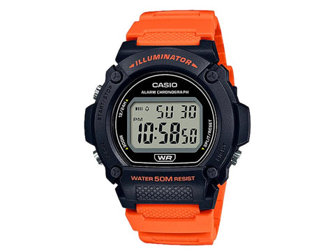 RELOJ DIGITAL CASIO W-219H-4AV