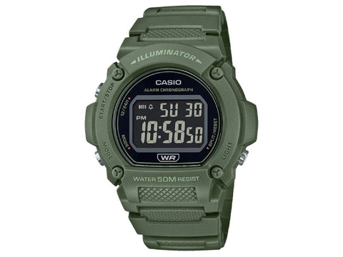 RELOJ DIGITAL CASIO W-219HC-3BV
