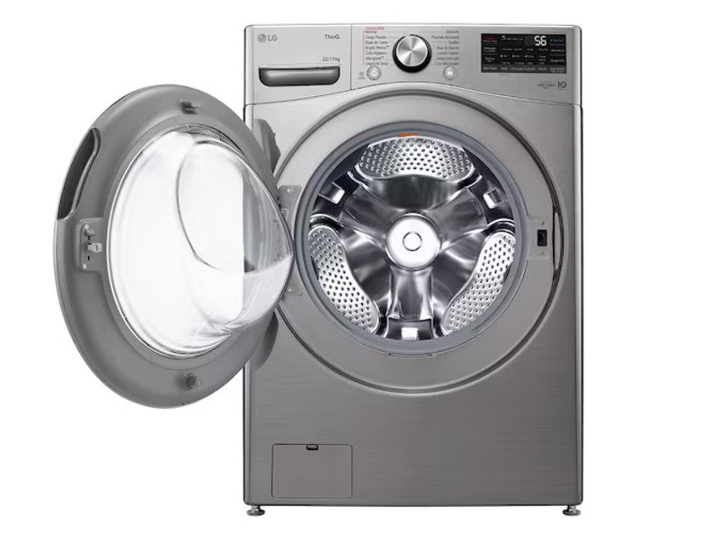 LG WD20VV2S6R THINQ 20KG SILVER AUTOMATIC WASHER DRYER