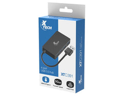 HUB XTECH XTC-391 UNIVERSAL 4-PORT USB 3.0