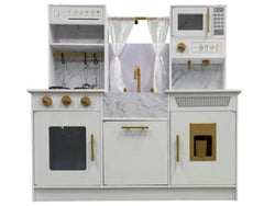 COCINA MADERA JUGUETE ZHPLK568  CON ACCESORIOS
