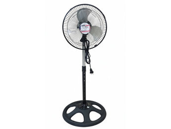 ABANICO TAIWAN 10" PIE 3 VEL 90W METALICO