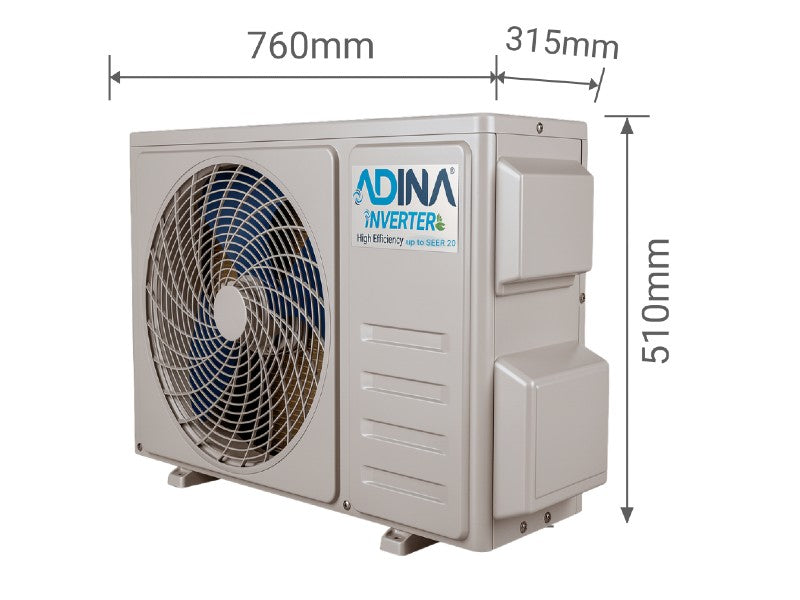 A/A INVERTER ADINA NOVA 12KBTU SEER17 220/1/60 R32 C/PROTECT