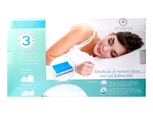 ALMOHADA MEMORY FOAM CON GEL