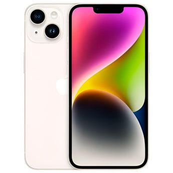 APPLE IPHONE 14 128GB ESIM A2649 STARLIGHT CELL PHONE
