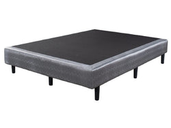 BASE CAMA TRADICIONAL GRIS MATRIMONIAL
