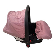 COCHE P/BEBE C/CARGADOR BEBESITOS ROSADO MILAN600CB