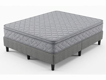 COLCHON + BASE SKY SLEEPLAND INDVIDUAL AZUL
