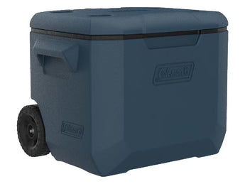 COLEMAN BLUE 60 QT COOLER W/WHEELS