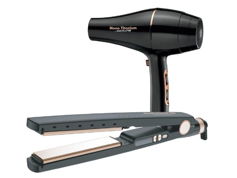 COMBO SECADORA/PLANCHA BABYLISS ROSE GOLD