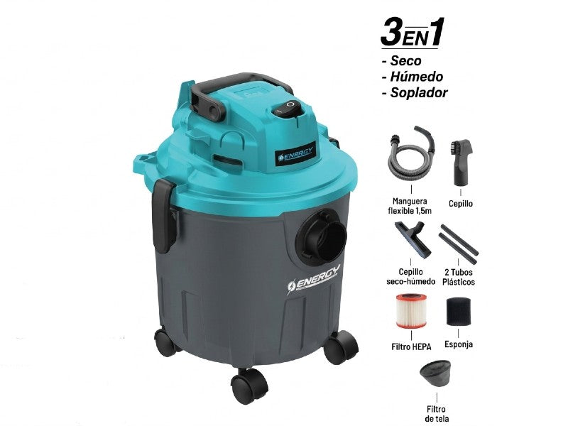 VACUUM CLEANER ENERGY 22L 3-1 1400W VC22/120