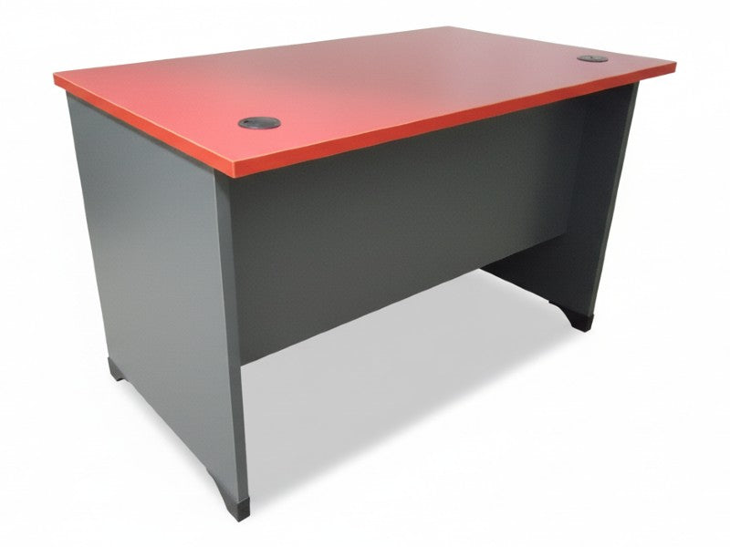 MAHOGANY STRAIGHT DESK 66-DES-1270-120-MAHOGANY