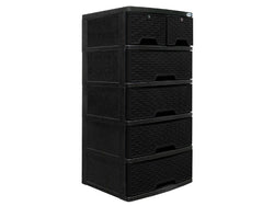 GAVETERO PLASTICO SANCHIA RATTAN CAFE