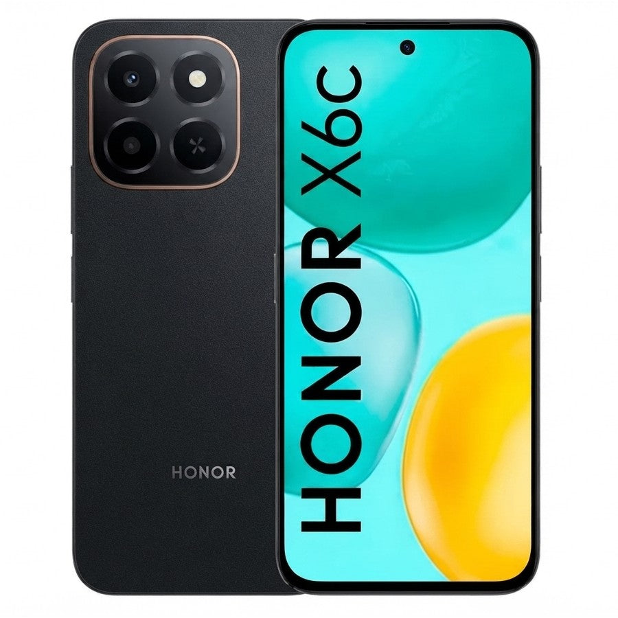 CELULAR HONOR X6C NICK-L43E 6GB/256GB MIDNIGHT BLACK