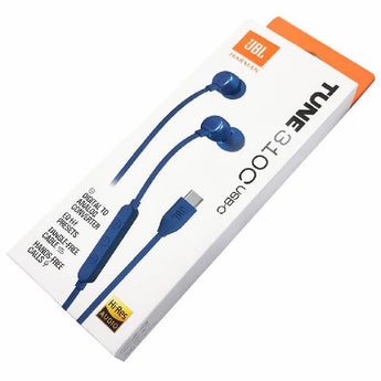 JBL TUNE 310C USB C EARPHONES BLUE