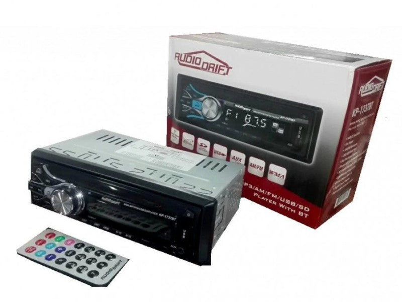 AM/FM CAR RADIO W/USB/BT/MP3 100W KP-1737BT
