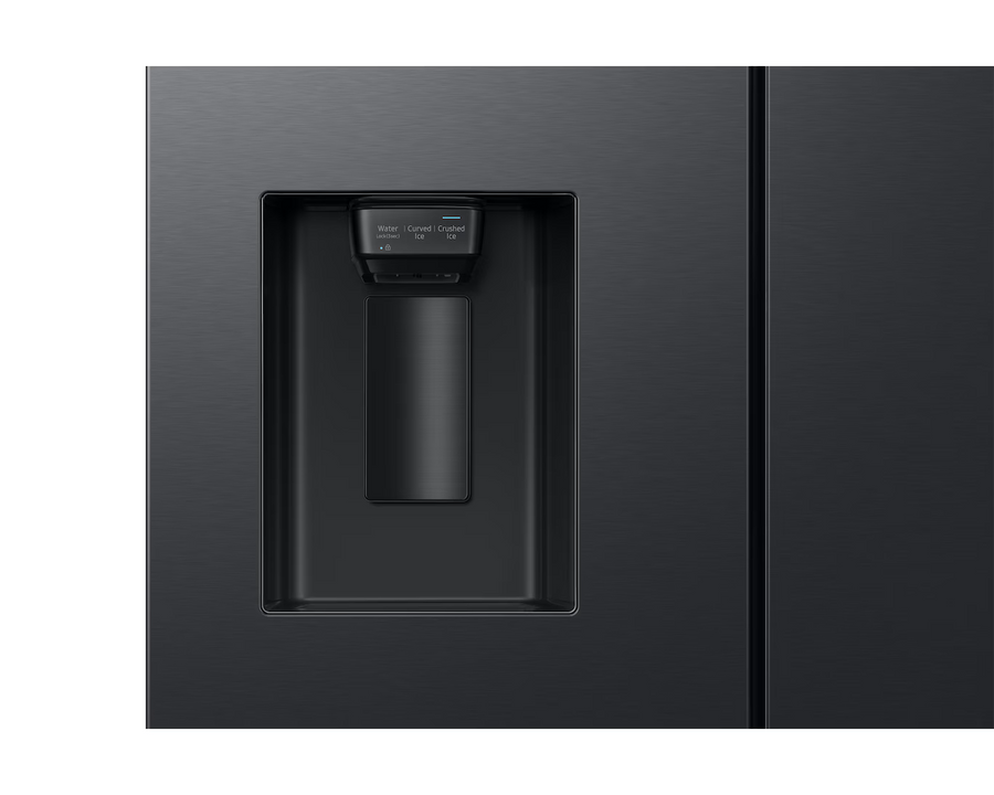 SAMSUNG FRENCH DOOR REFRIGERATOR 31" BLACK WITH SCREEN WIFI RF32CG5910B1AP