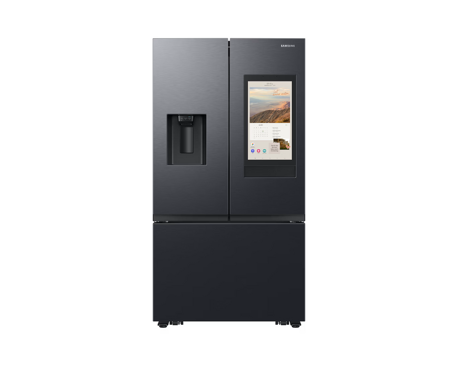 SAMSUNG FRENCH DOOR REFRIGERATOR 31" BLACK WITH SCREEN WIFI RF32CG5910B1AP