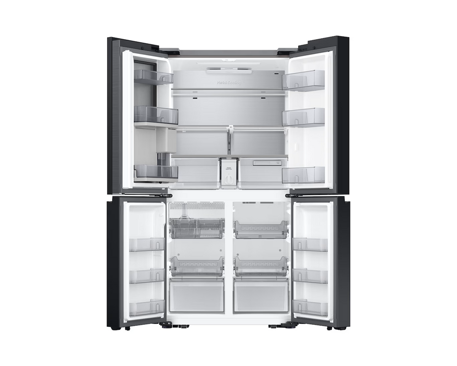 REFRIGERADOR SAMSUNG DE PUERTA FRANCESA ESTILO T A MEDIDA CON CENTRO DE BEBIDAS 23" GRIS WIFI RF23DB9650QLAP