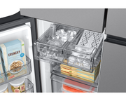 REFRIGERADOR SAMSUNG DE PUERTA FRANCESA ESTILO T A MEDIDA CON CENTRO DE BEBIDAS 23" GRIS WIFI RF23DB9650QLAP