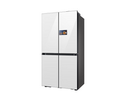REFRIGERADOR SAMSUNG BESPOKE 23 PIES 4 DOOR AI VISION BEVERAGE CENTER AND DUAL ICE BLANCO RM90F66C1WAP