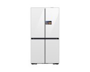 REFRIGERADOR SAMSUNG BESPOKE 23 PIES 4 DOOR AI VISION BEVERAGE CENTER AND DUAL ICE BLANCO RM90F66C1WAP