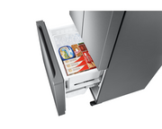 REFRIGERADOR SAMSUNG FRENCH DOOR 17.5 PIES 3 PUERTAS GRIS RF18A5101SR/AP