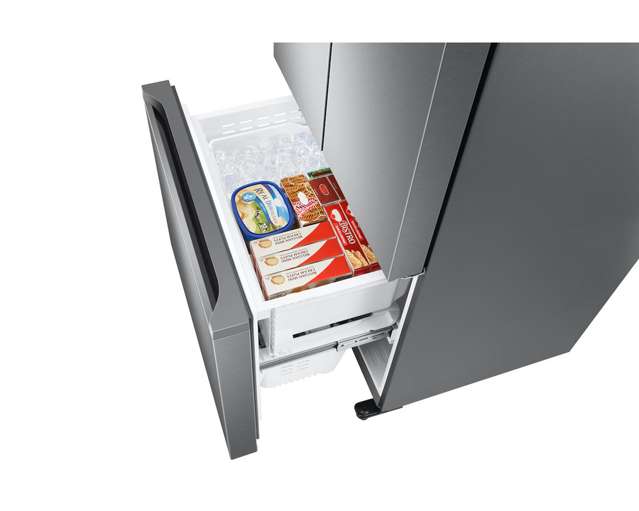 REFRIGERADOR SAMSUNG FRENCH DOOR 17.5 PIES 3 PUERTAS GRIS RF18A5101SR/AP