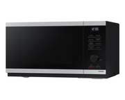SAMSUNG 0.8 CU FT SILVER + BLACK MICROWAVE MS23DG4504ATAP