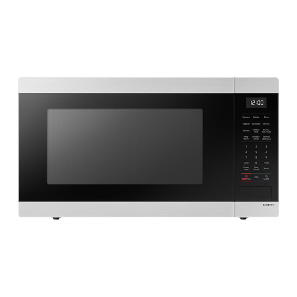 MICROONDAS SAMSUNG 1.9 CU.FT CERAMICA ENGLISH PANEL GRAY MS19DG8500SRAA