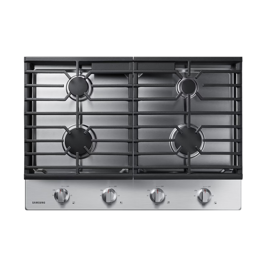 SAMSUNG BUILT-IN GAS COOKTOP 4 BURNERS NA30R5310FS/AA