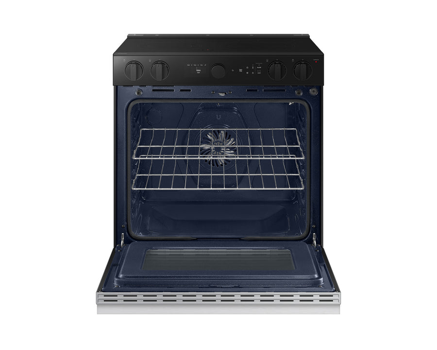 SAMSUNG BESPOKE 6.3 CU. FT. RANGE WITH AIR SOUS VIDE STAINLESS STEEL NSE6FG8502SRAP