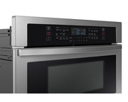SAMSUNG 30" SMART ELECTRIC WALL OVEN WITH MICROWAVE IN STAINLESS STEEL WIFI NQ70T5511DS/AA