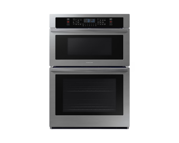 HORNO DE PARED ELÉCTRICO INTELIGENTE SAMSUNG DE 30" CON MICROONDAS EN ACERO INOXIDABLE WIFI NQ70T5511DS/AA