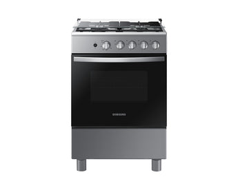 COCINA A GAS SAMSUNG 4 QUEMADORES CON TERMOSTATO PLATEADO NX24BG45411VAP