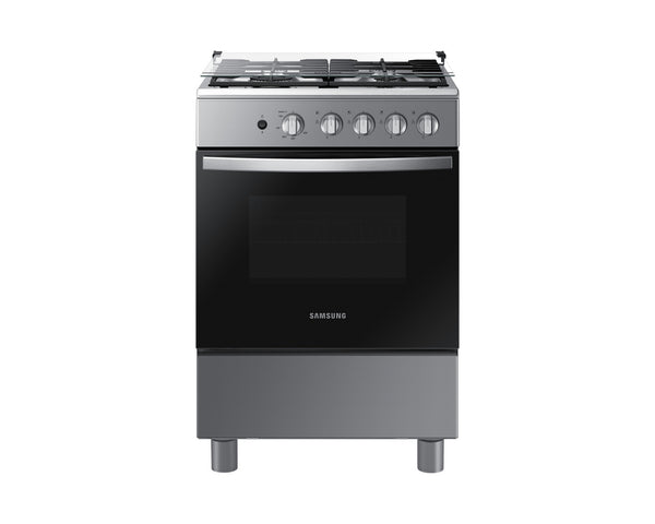 COCINA A GAS SAMSUNG 4 QUEMADORES CON TERMOSTATO PLATEADO NX24BG45411VAP