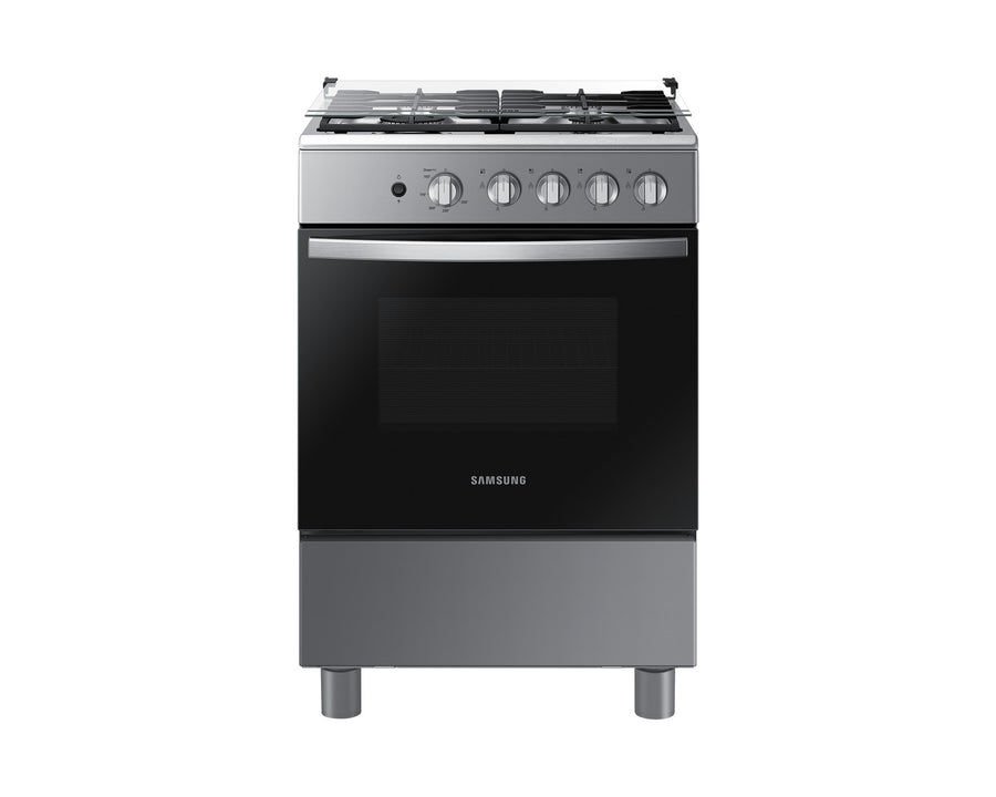 SAMSUNG GAS RANGE 4 BURNERS WITH THERMOSTAT SILVER NX24BG45411VAP