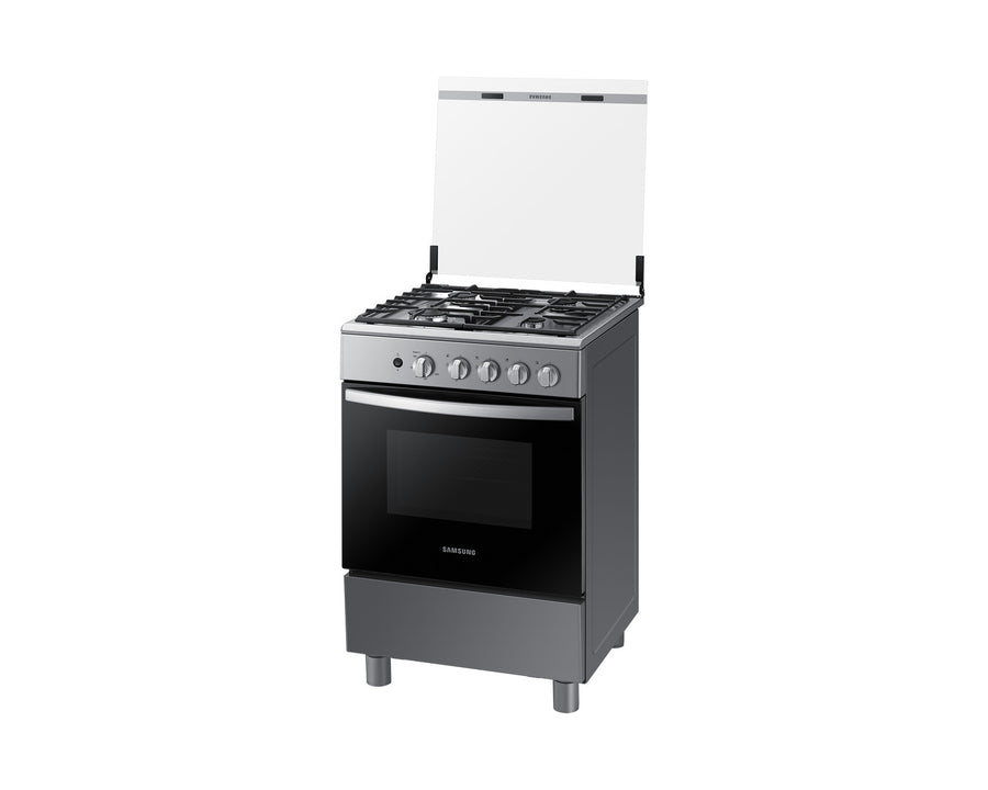 SAMSUNG GAS RANGE 4 BURNERS WITH THERMOSTAT SILVER NX24BG45411VAP