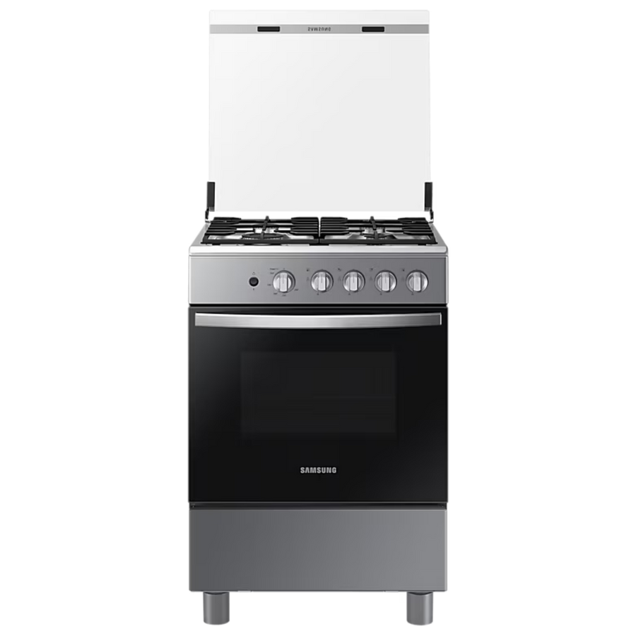 SAMSUNG GAS RANGE 4 BURNERS WITH THERMOSTAT SILVER NX24BG45411VAP